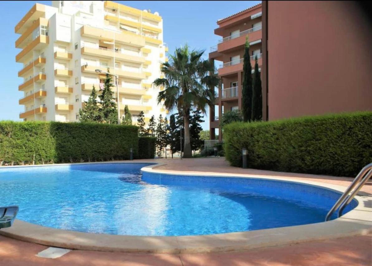 Beachfront Seaview Litoralmar Apt, Fast Wifi, Airco, Pool, Private Parking ポルティマン エクステリア 写真