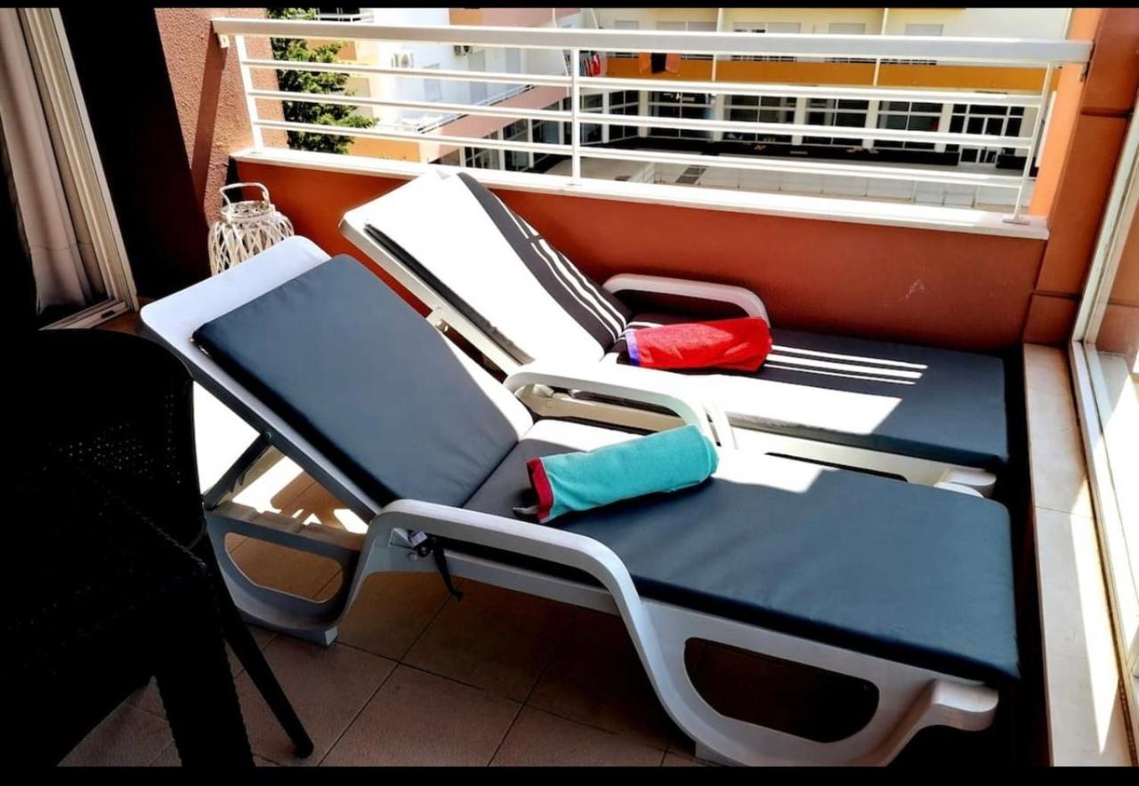 Beachfront Seaview Litoralmar Apt, Fast Wifi, Airco, Pool, Private Parking ポルティマン エクステリア 写真