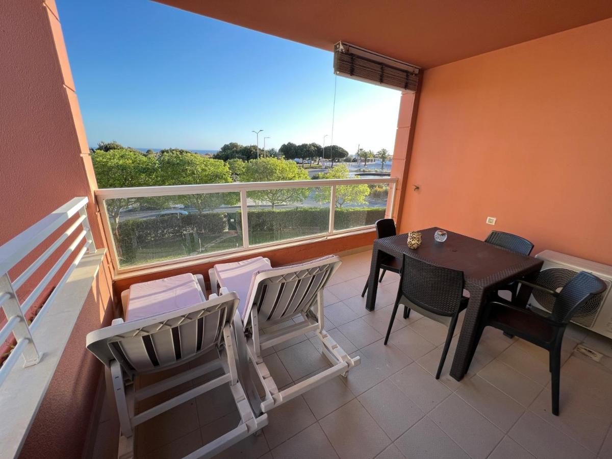 Beachfront Seaview Litoralmar Apt, Fast Wifi, Airco, Pool, Private Parking ポルティマン エクステリア 写真